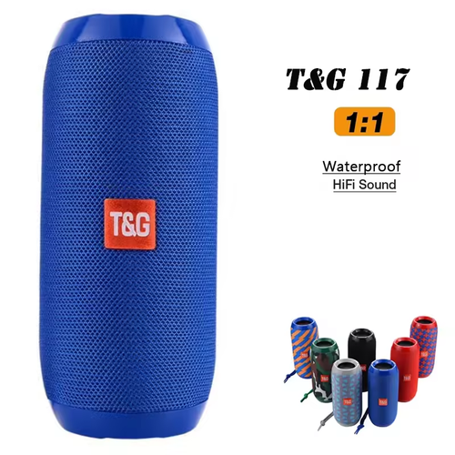 Portable Waterproof Bt Speaker Outdoor Subwoofer Bass Wireless Speakers Mini Column Box Loud Speaker