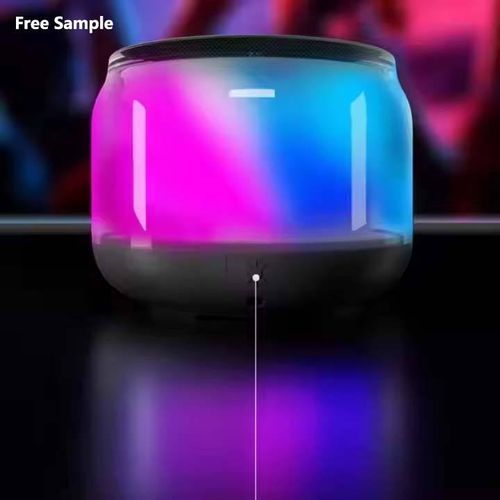 Hot Sale Popular Waterproof Stereo Bt Outdoor Wireless Dj Party Mini Smart Portable Gaming Colorful LED Speaker
