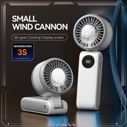 T50 ice Violent Turbo Jet Fan Jet Mini Dry Blower Strong mini Quite Design blower Airflow jet Camping Office mini hand fan