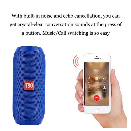 Portable Waterproof Bt Speaker Outdoor Subwoofer Bass Wireless Speakers Mini Column Box Loud Speaker