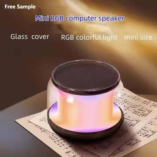Hot Sale Popular Waterproof Stereo Bt Outdoor Wireless Dj Party Mini Smart Portable Gaming Colorful LED Speaker
