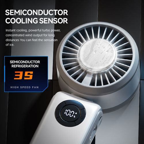 T50 ice Violent Turbo Jet Fan Jet Mini Dry Blower Strong mini Quite Design blower Airflow jet Camping Office mini hand fan
