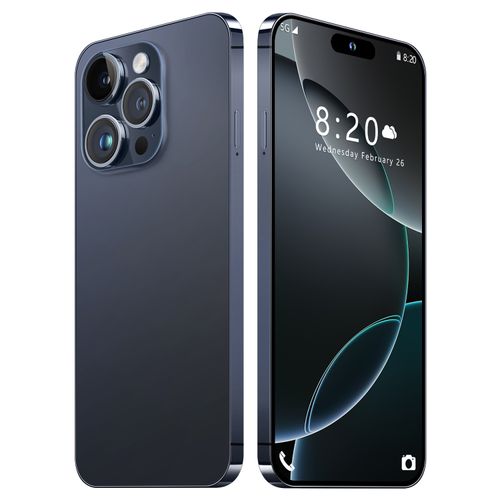 2025 New Arrival Original I16 Phone 16 Pro Max 5G 7.3 Inches 16GB+1TB Deca 108MP Rear Camera LTE Cellular English