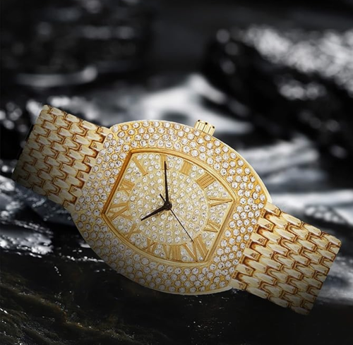 Fully Automatic Mechanical Diamond-Studded Luxury Ladies' Watch