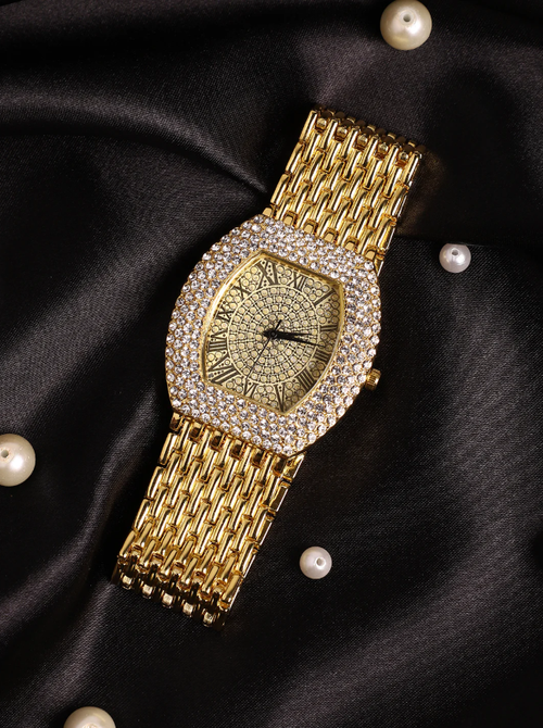 Fully Automatic Mechanical Diamond-Studded Luxury Ladies' Watch
