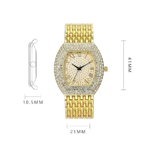 Fully Automatic Mechanical Diamond-Studded Luxury Ladies' Watch