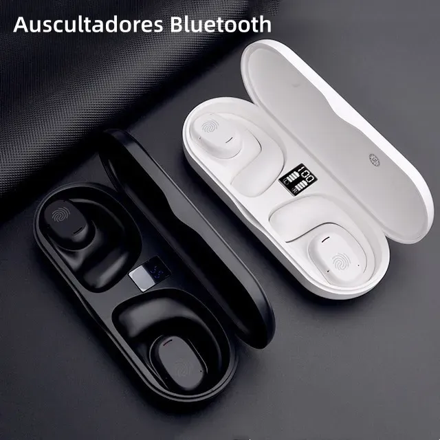 Auscultadores Bluetooth inteligentes Auscultadores desportivos sobre a orelha Auscultadores sem fios