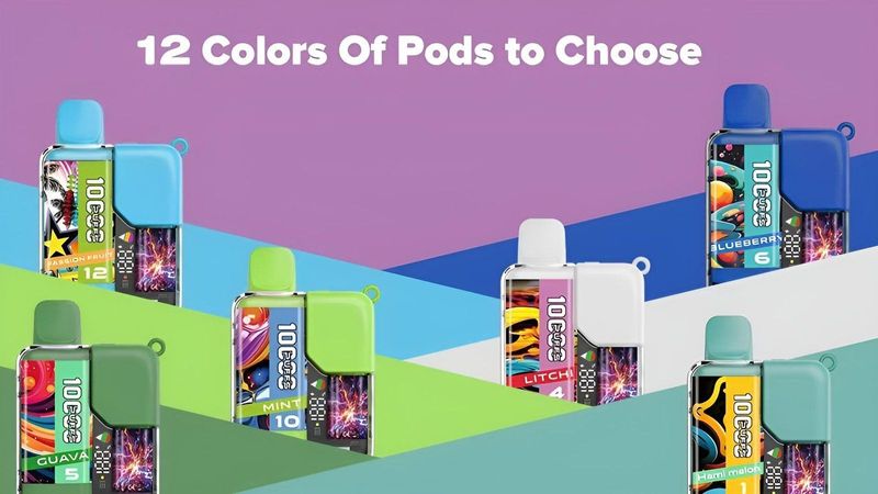 Meel Boost 10000 Puffs 最新麻將盒子 一次性拋棄式電子煙