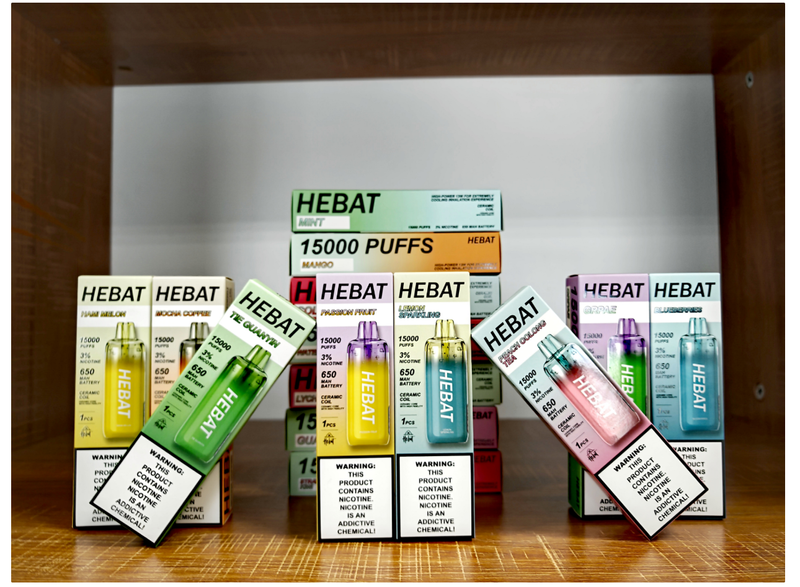 喜貝15000口 HEBAT 拋棄式一次性電子煙