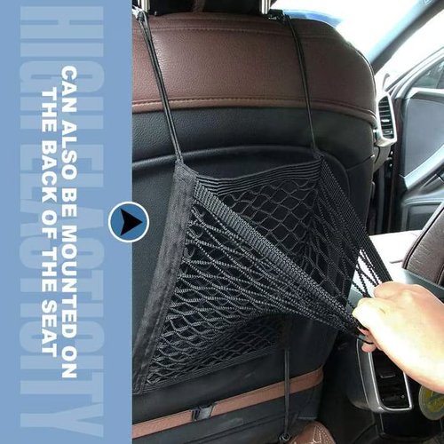 Universal Elastic Mesh Net Trunk Bag (Three layer)
