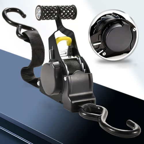 Retractable Ratchet Straps
