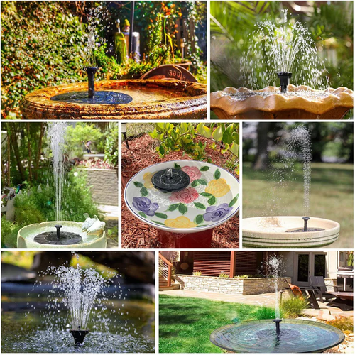 🎁Solar Powered Water Fountain