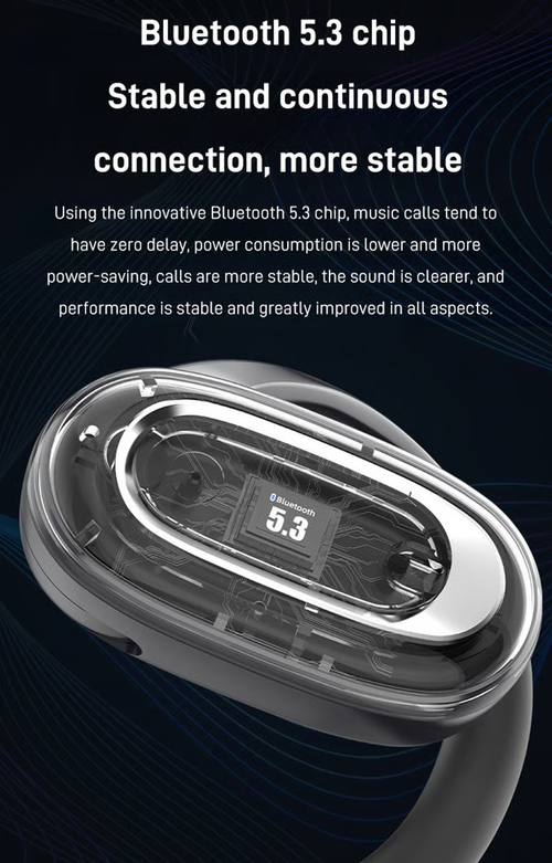 🎧Latest 3D Surround Sound Open OWS Bluetooth Headset