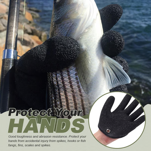 Fishing Gloves Fisherman Protective Hands (One Pair)