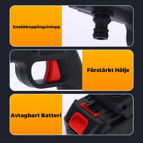 🔥Multifunctional portable cordless high pressure washer