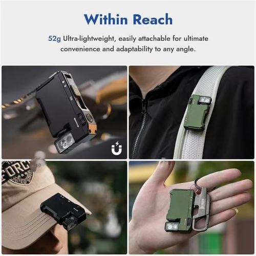 Edc mini portable flashlight