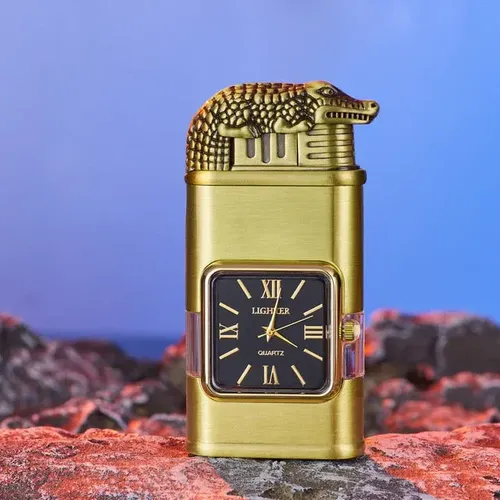 Buy 1 get 1 free🔥Crocodile Double Flame Lighter