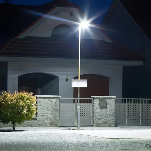 🔥💡200W Solar-Powered LED Street Light - Waterproof, Easy Install, Remote Control, Durable Aluminum for Outdoor Safety & Illumination