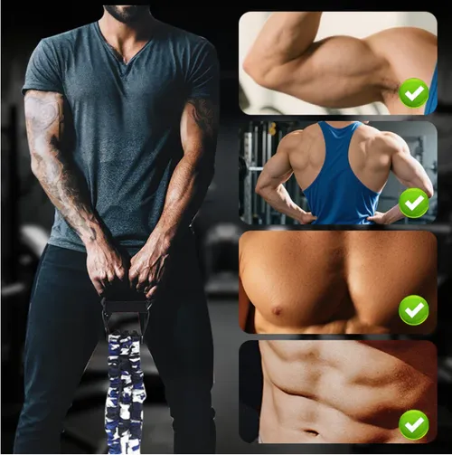 Natural Latex 3-Hole Resistance Stretcher
