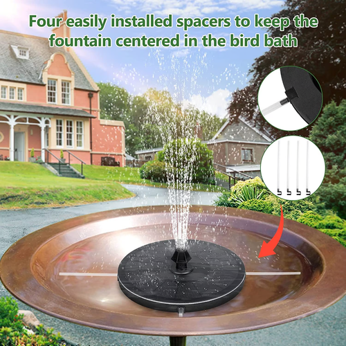 🎁Solar Powered Water Fountain