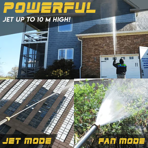 ✨ 2-in-1 High Pressure Washer