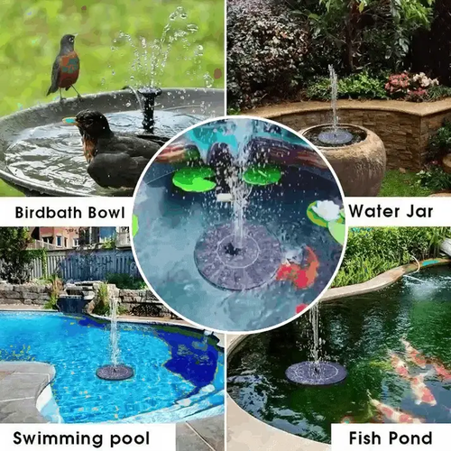🎁Solar Powered Water Fountain
