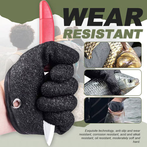 Fishing Gloves Fisherman Protective Hands (One Pair)