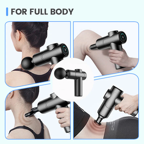 💥Portable deep tissue massager with 6 speeds and 8 heads🎁