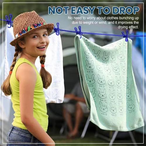 🎁 Buy 1 Get 3 Free🎁 Lightweight Clothesline for Camping, Backyard and RV
