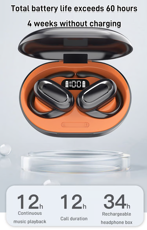🎧Latest 3D Surround Sound Open OWS Bluetooth Headset