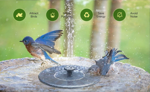 🎁Solar Powered Water Fountain