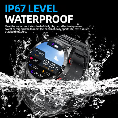 Multifunctional Bluetooth Talk Casual Smartwatch For Men and Women