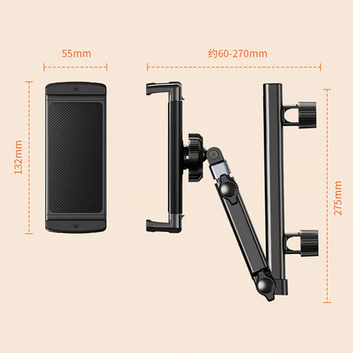 Car rear mobile phone tablet holder