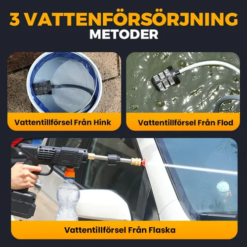 🔥Multifunctional portable cordless high pressure washer