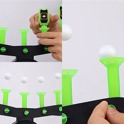 Glow-in-the-Dark Shooting Target Practice Kids Shooting Toy Gun Set