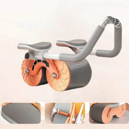 🏋️Automatic rebound fitness ab wheel