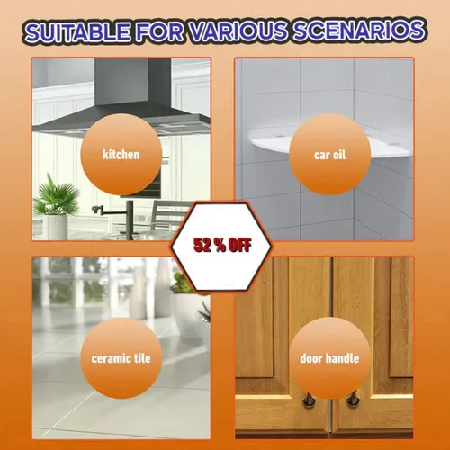🔥2025 BEST SALE🔥 Multifunctional Powerful Kitchen Foam Cleaner- 52% OFF🏠