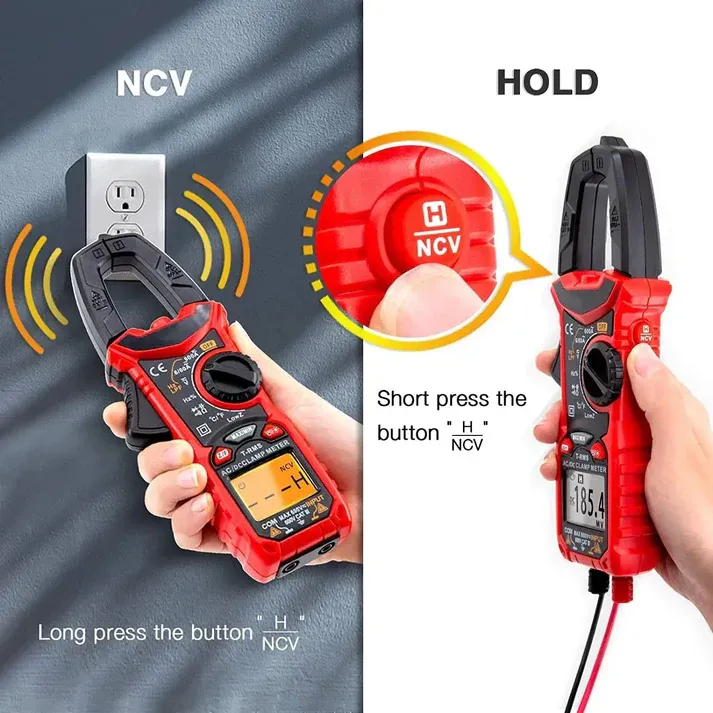 RD206D AC DC Digital Clamp Meter