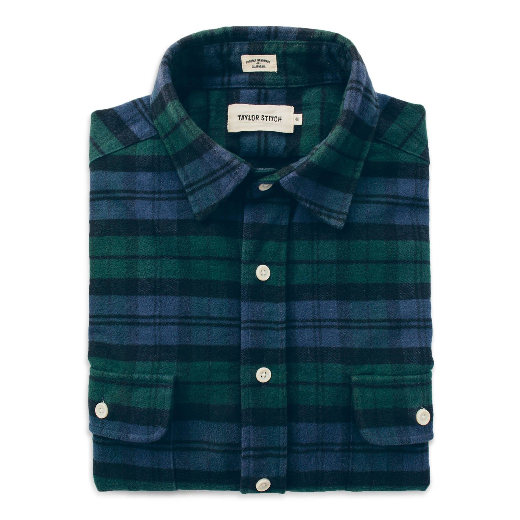 Nruuv Yosemite Shirt in Blackwatch Plaid