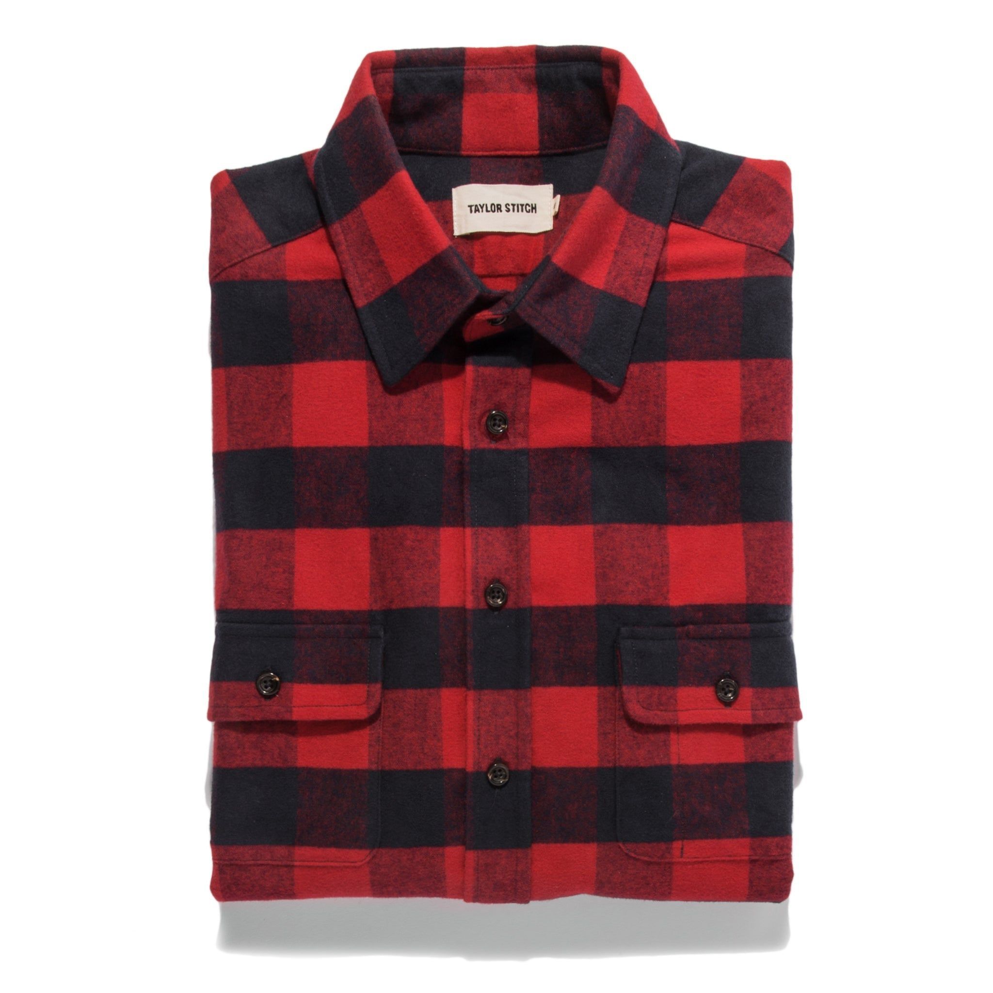 Nruuv Yosemite Shirt in Red Buffalo Plaid