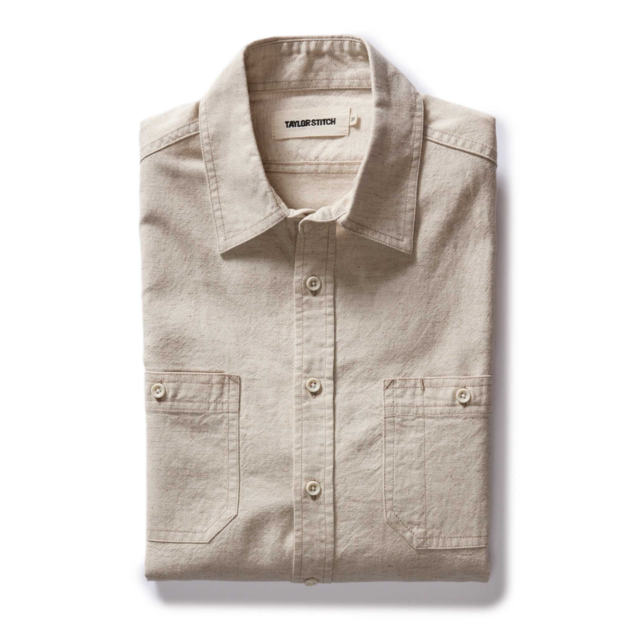 Nruuv Utility Shirt in Natural Nep