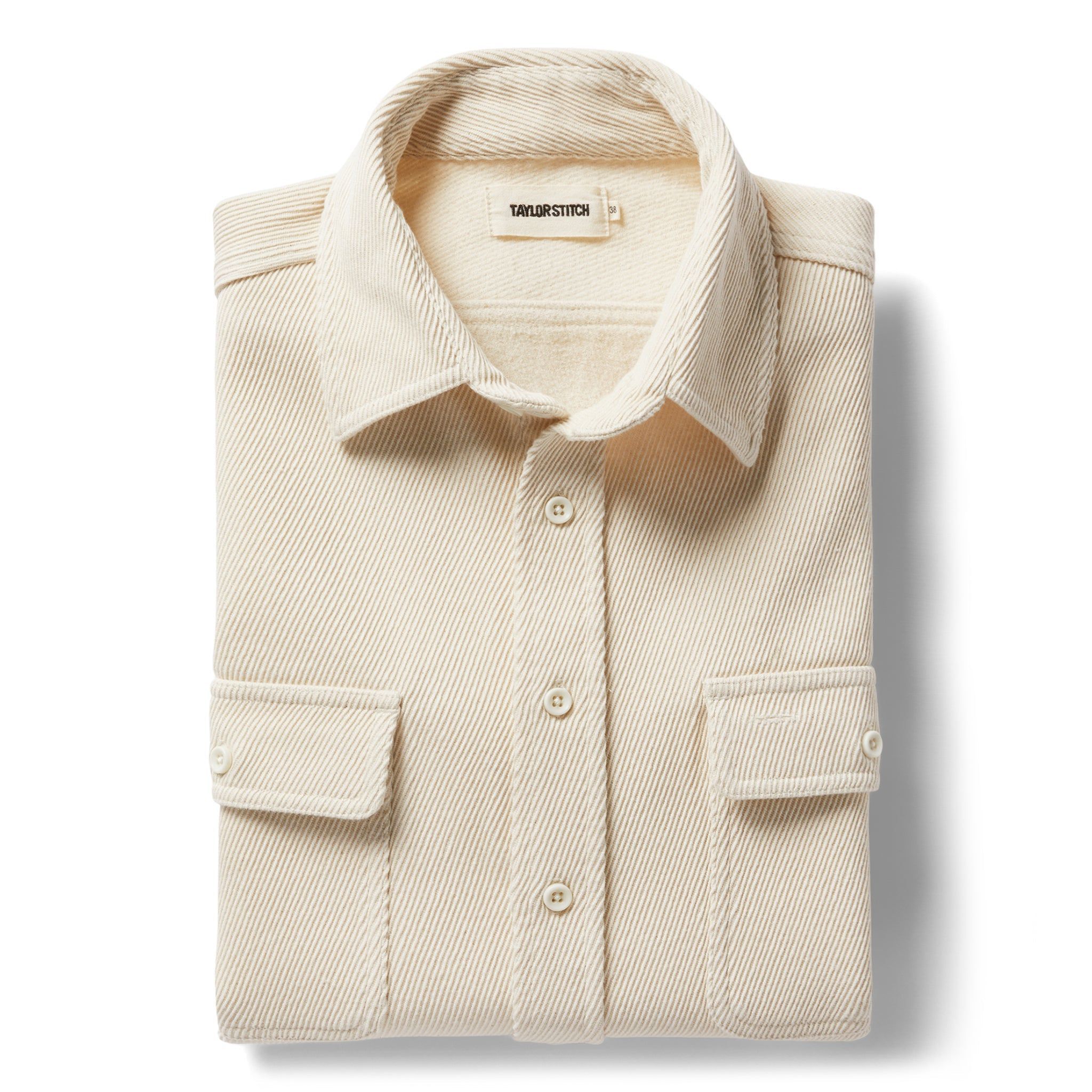 Nruuv Ledge Shirt in Natural Twill