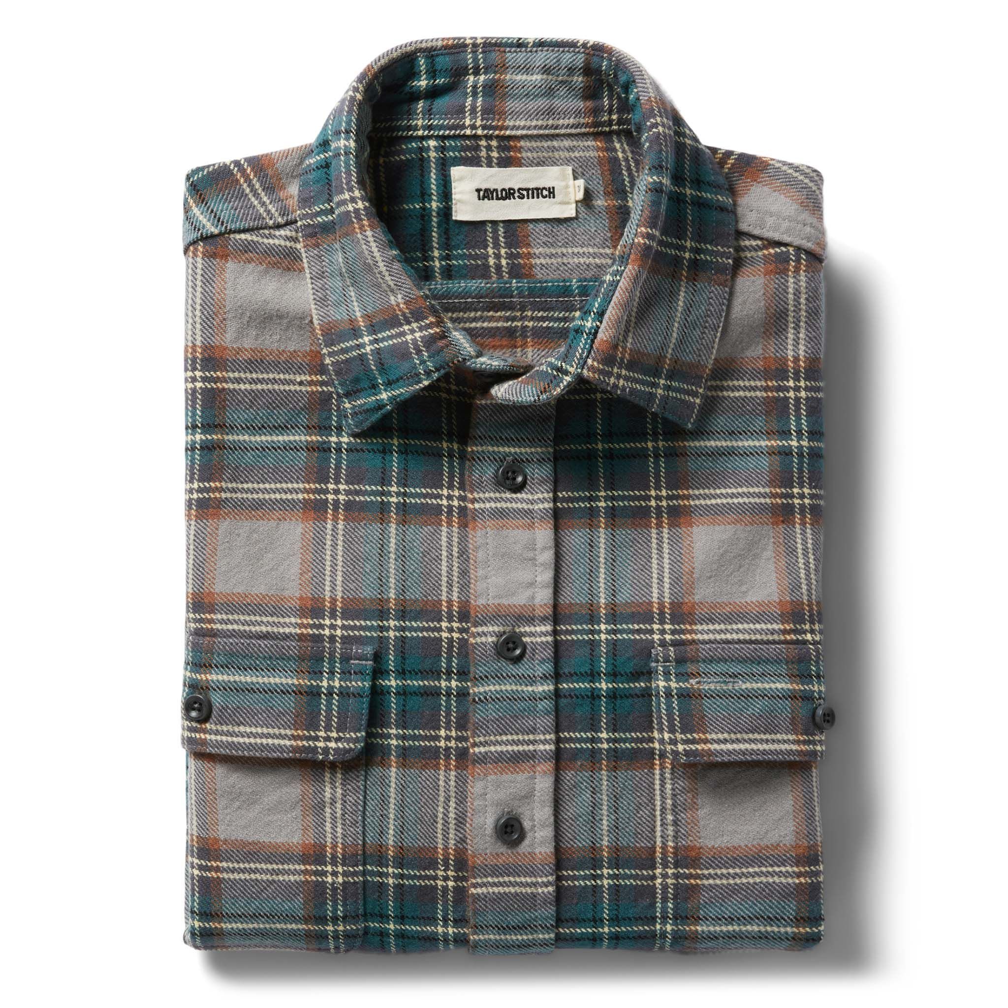 Nruuv Ledge Shirt in Coastline Plaid