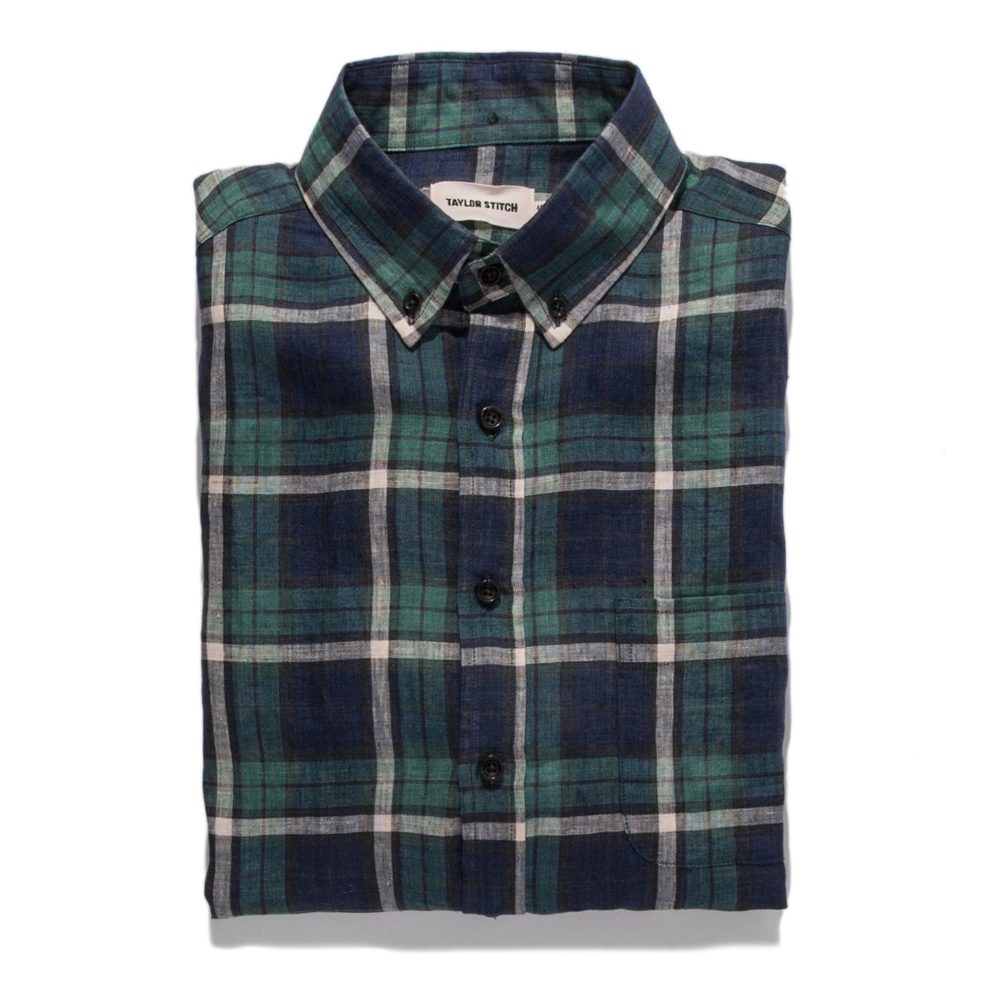 Nruuv Jack in Blackwatch Plaid Linen