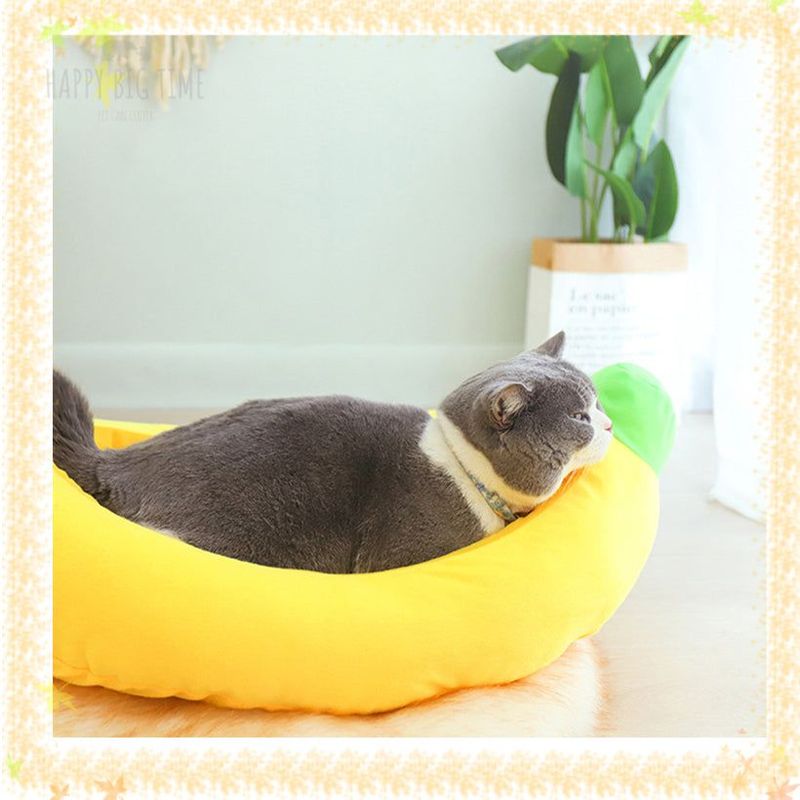Banana Shape Pet Dog Cat Bed
