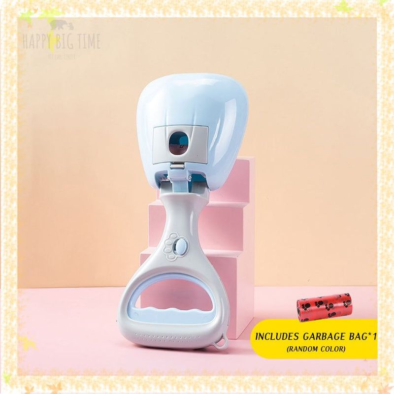 Pet Toilet Picker Large Diameter Poop Scooper Shoveling for Dogs Cats Easy To Carry Poop Picker Out Garbage Bag