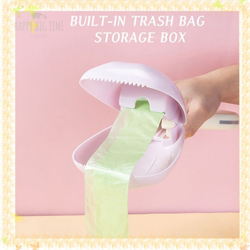 Pet Toilet Picker Large Diameter Poop Scooper Shoveling for Dogs Cats Easy To Carry Poop Picker Out Garbage Bag