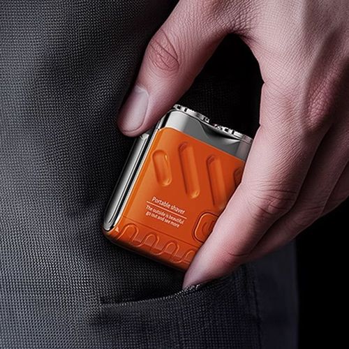 No Wahala Shaver - Compact USB Razor for Ghanaian Men on the Move