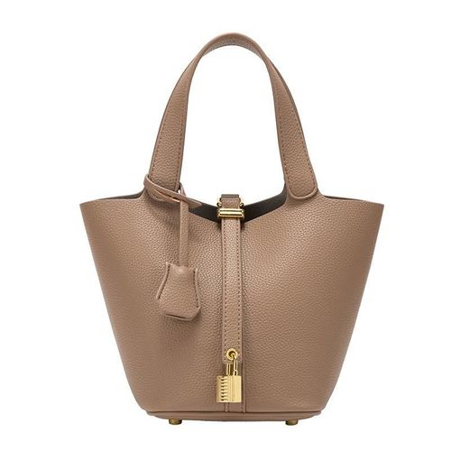Nairobi Fashion Multi-Function Bucket Bag - Genuine PU Leather Crossbody Saddle Bag for Mama & Lady