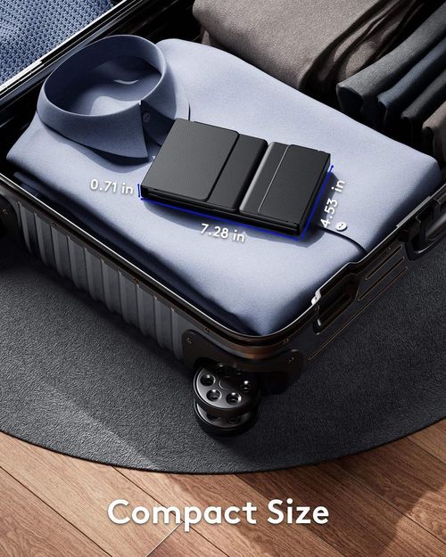 Nairobi Pro 3-in-1 Foldable Keyboard - with Touchpad & Backlight for Phone, Tablet, Laptop